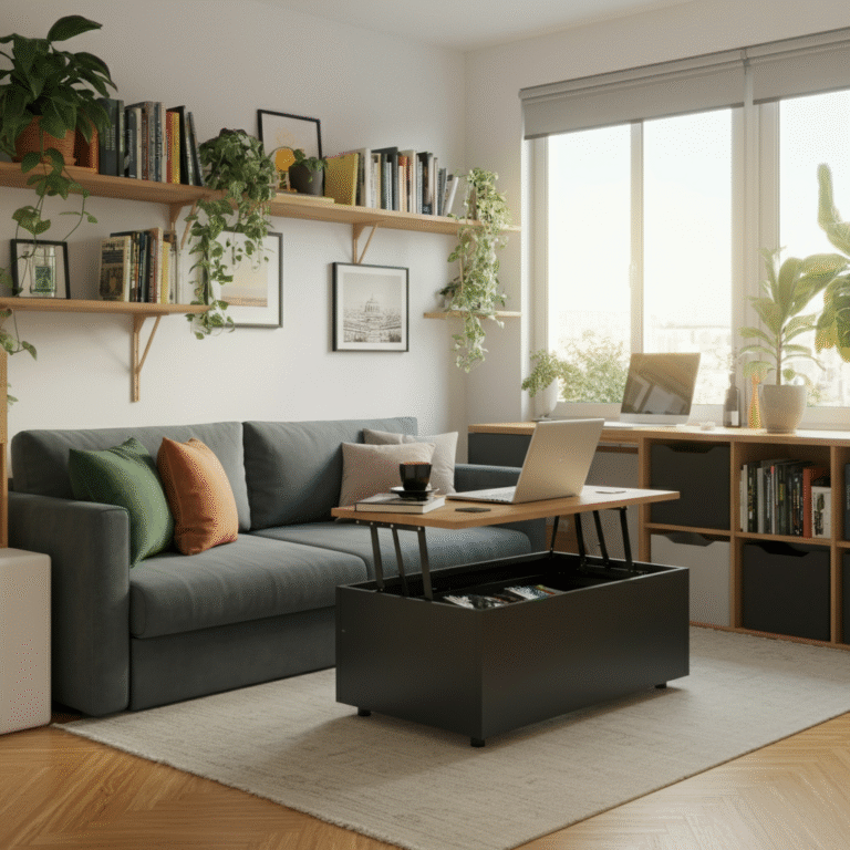 Top 5 Multifunctional Furniture Pieces for Small Living Rooms