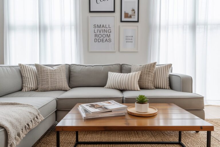 Small Living Room Decor Ideas on a Budge
