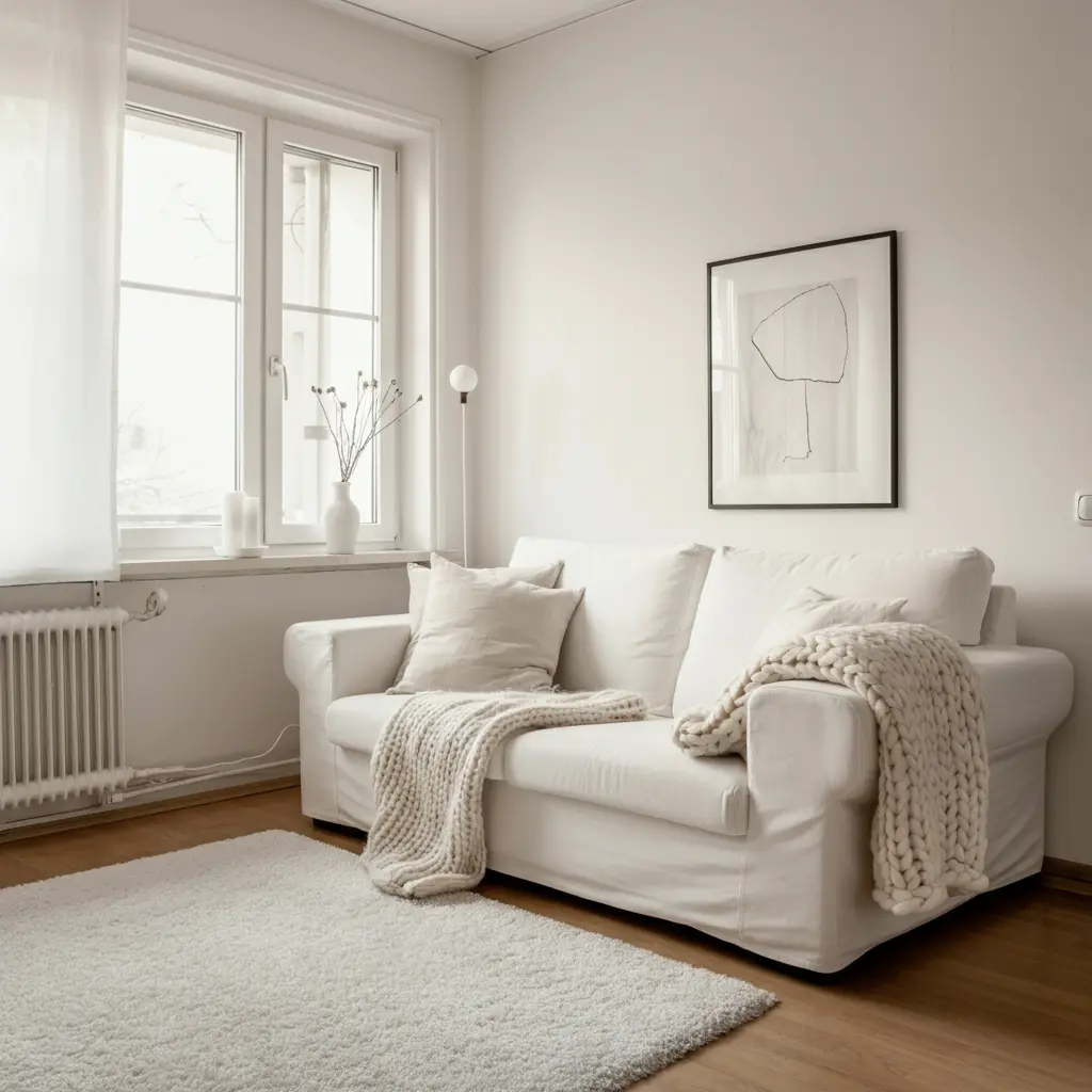All-White for a Minimalist Feel