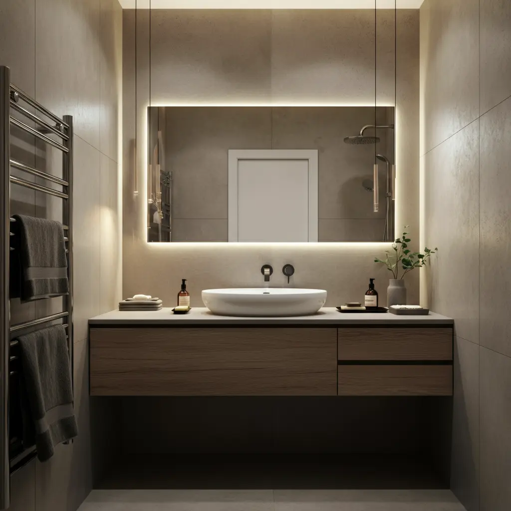 Light It Up with a Backlit Mirror