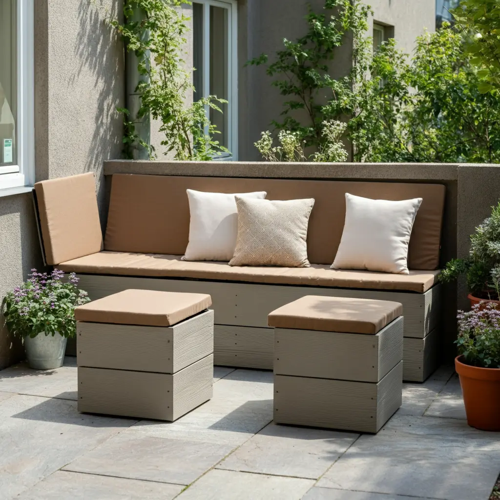 Benches and Ottomans with Hidden Storage