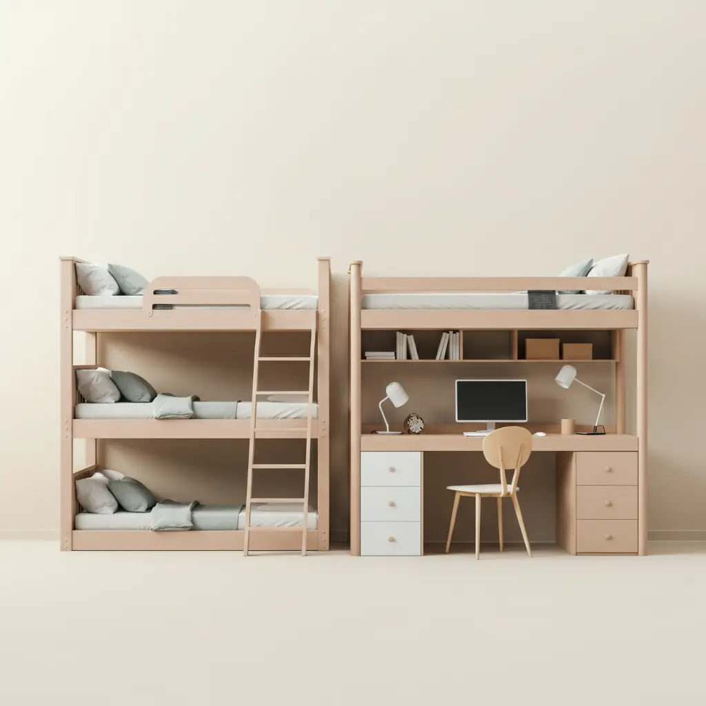 What's the Difference? Bunk Bed vs. Loft Bed