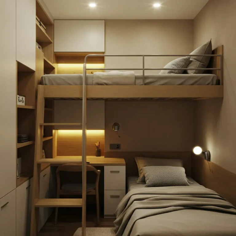 Bunk vs. Loft Beds for Shared Small Spaces