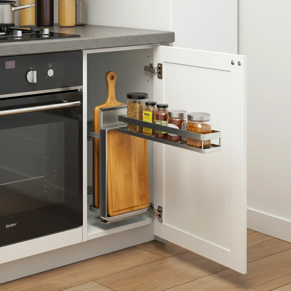 Maximize Cabinet Doors with Organizers