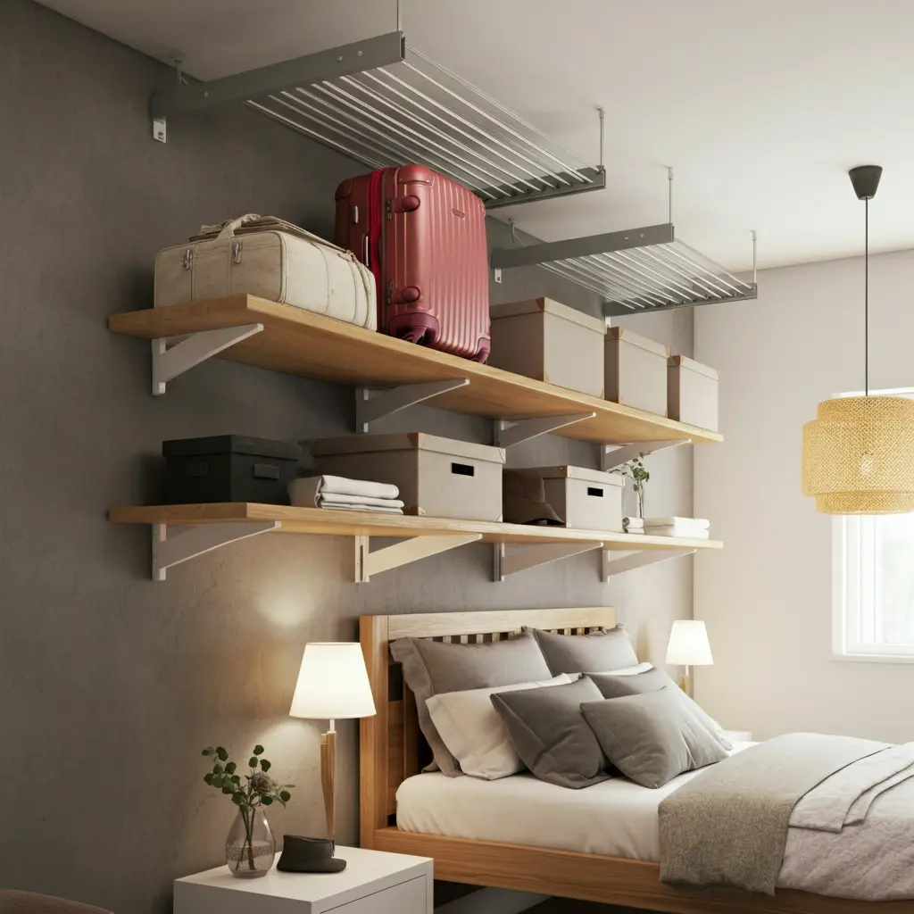 Ceiling-Mounted Storage Solutions