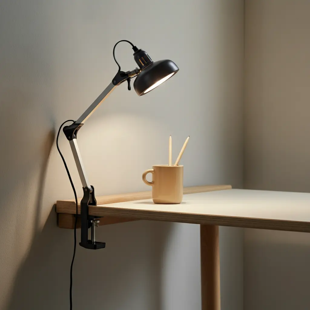 Clamp-On and Wall-Mounted Lamps