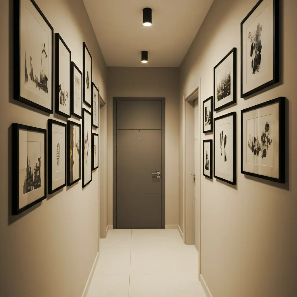 Cohesive Gallery Wall