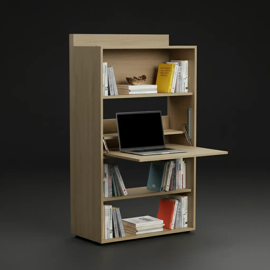 Bookshelf and Desk Combinations