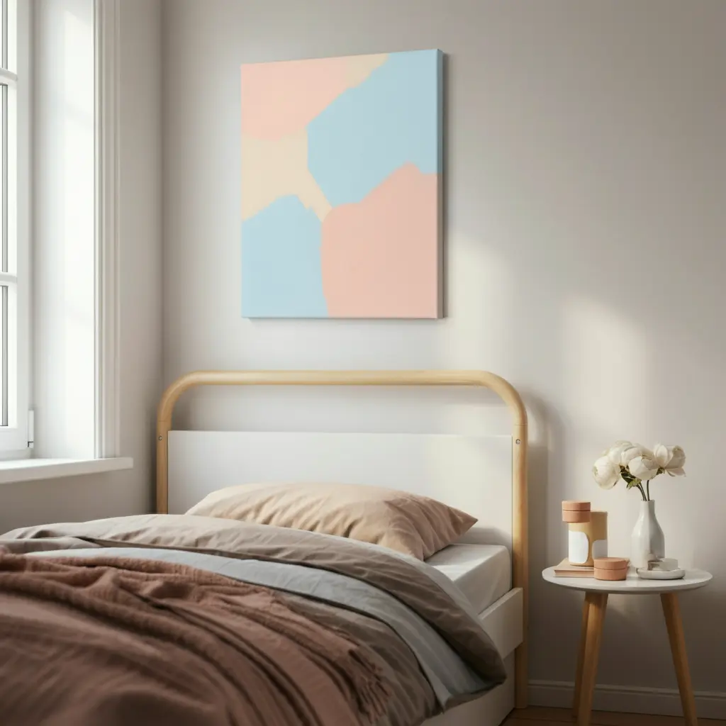 DIY Abstract Canvas Painting