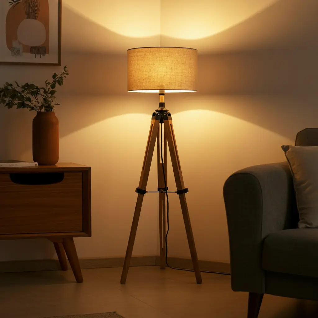 DIY Tripod Floor Lamp