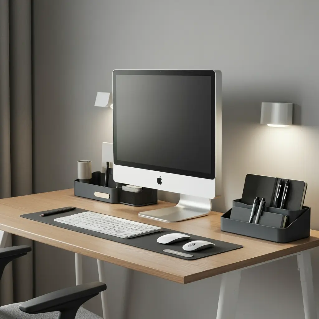 Monitor Stand with Storage