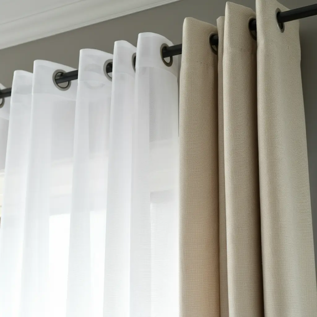The Double Curtain Rod