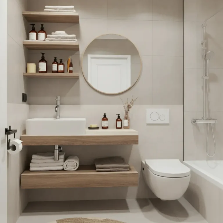 Space-Saving Storage Ideas for Small Bathrooms
