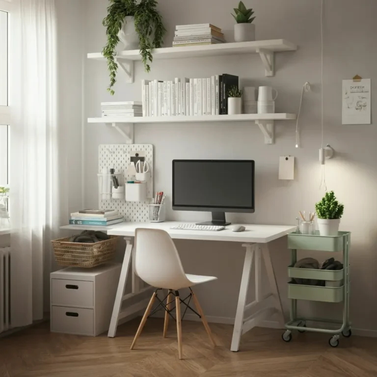 Small Home Office Organization Hacks