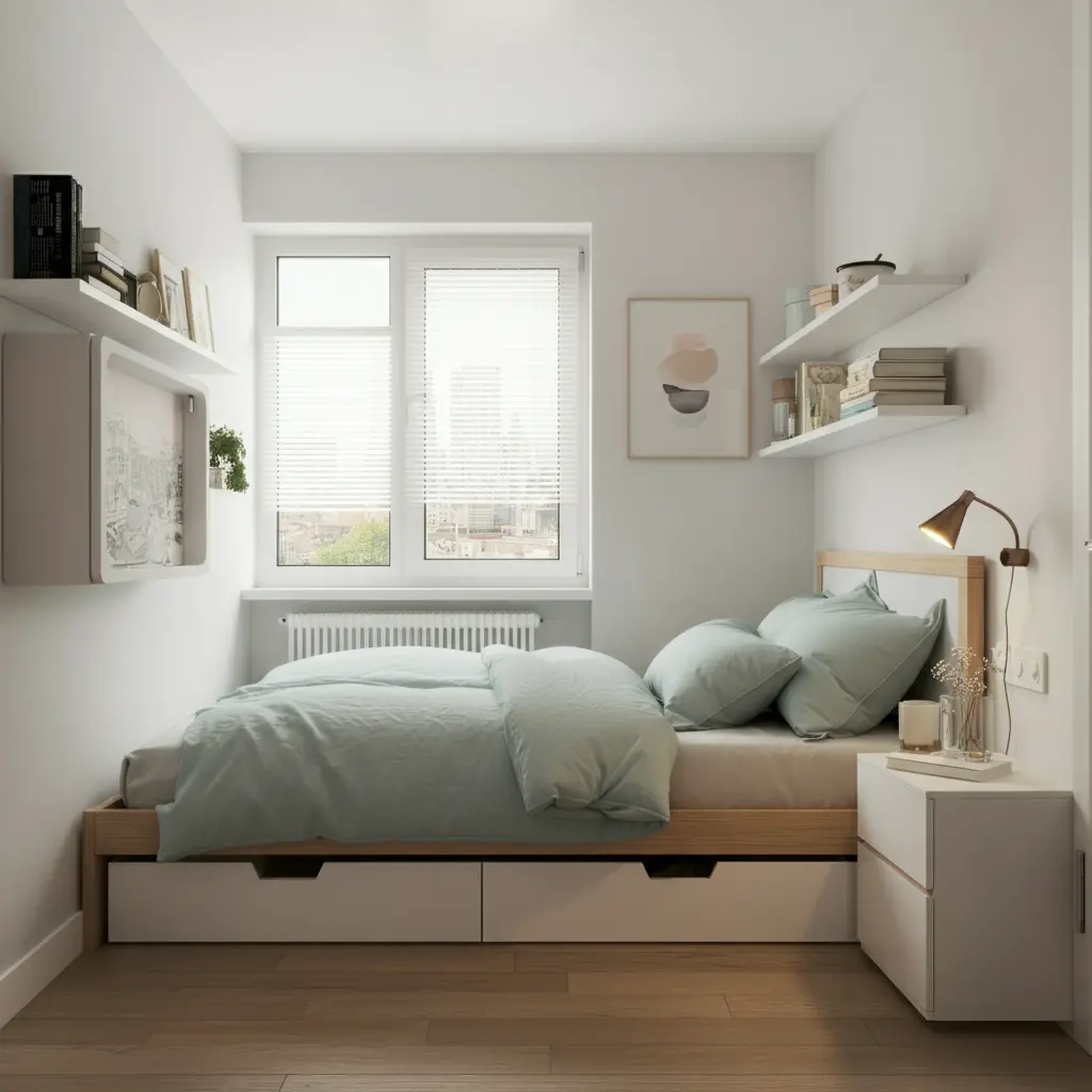 The Best Bedding and Furniture for Small Bedrooms