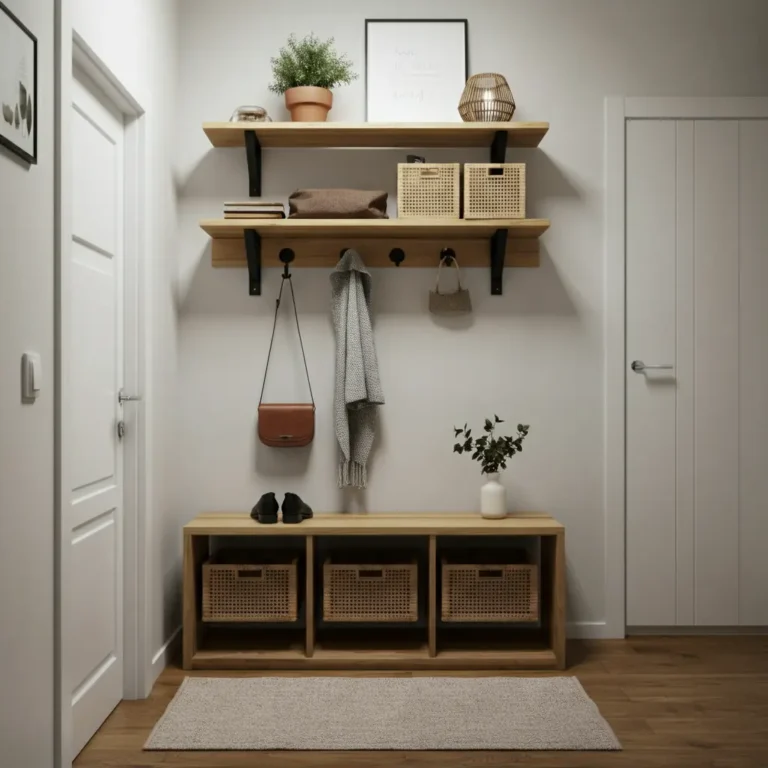 Creative Storage Ideas for Small Hallways