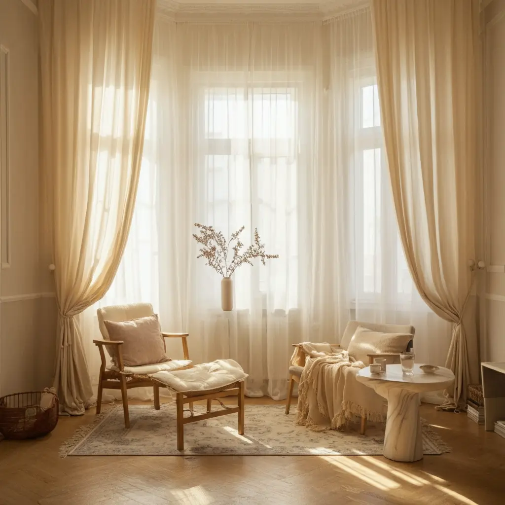 Curtain Rod Placement Tricks to Make Rooms Look Taller