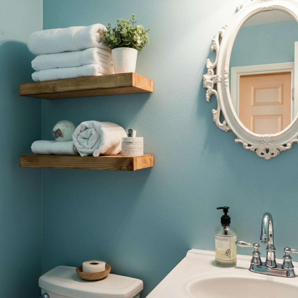 DIY Small Bathroom Makeovers