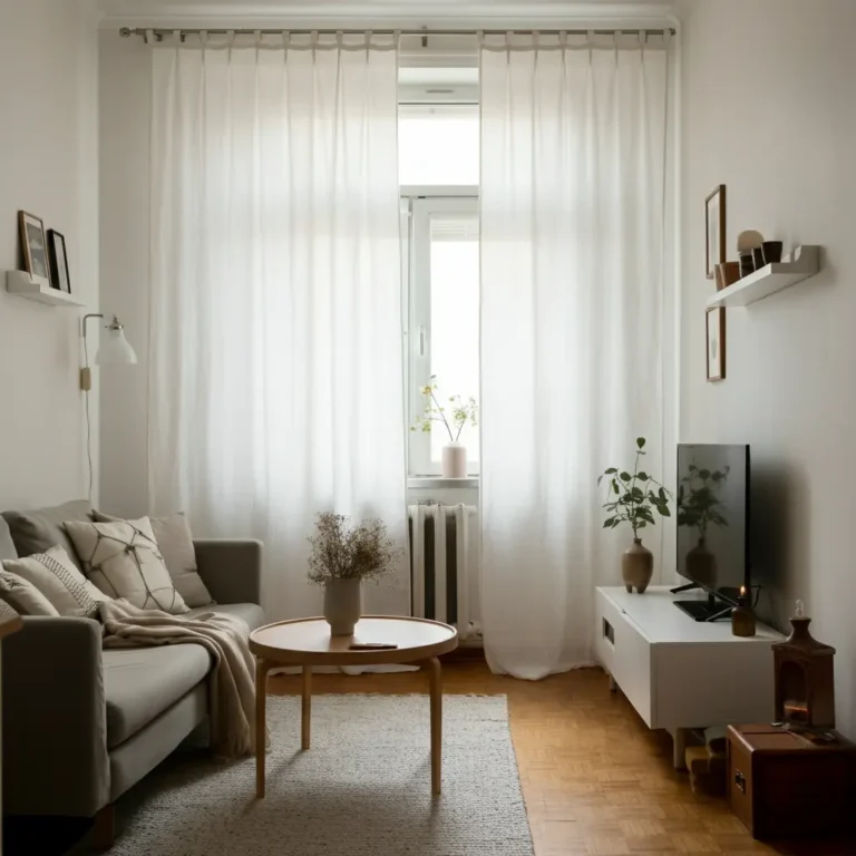 DIY Window Treatments for Small Apartments