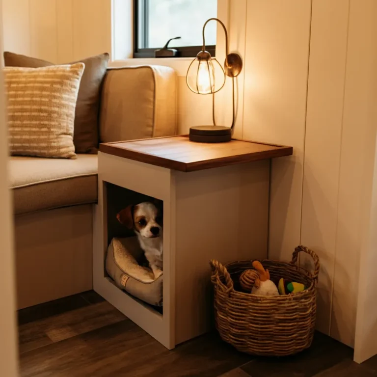 Space-Saving Dog Bed Ideas for Tiny Homes