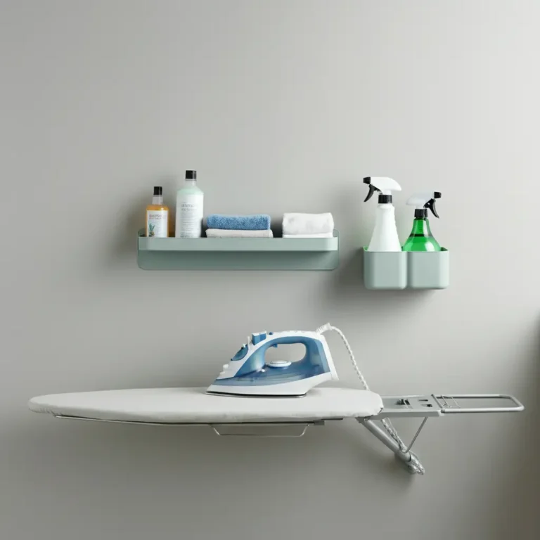 Ironing Station Ideas for Small Utility Spaces
