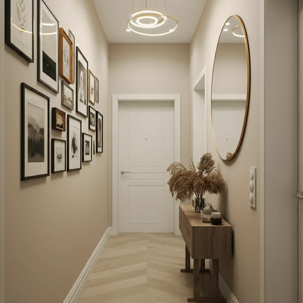 Wall Décor Ideas for Narrow Hallways