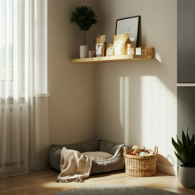 How to Create a Cozy Pet Corner in a Small Apartment