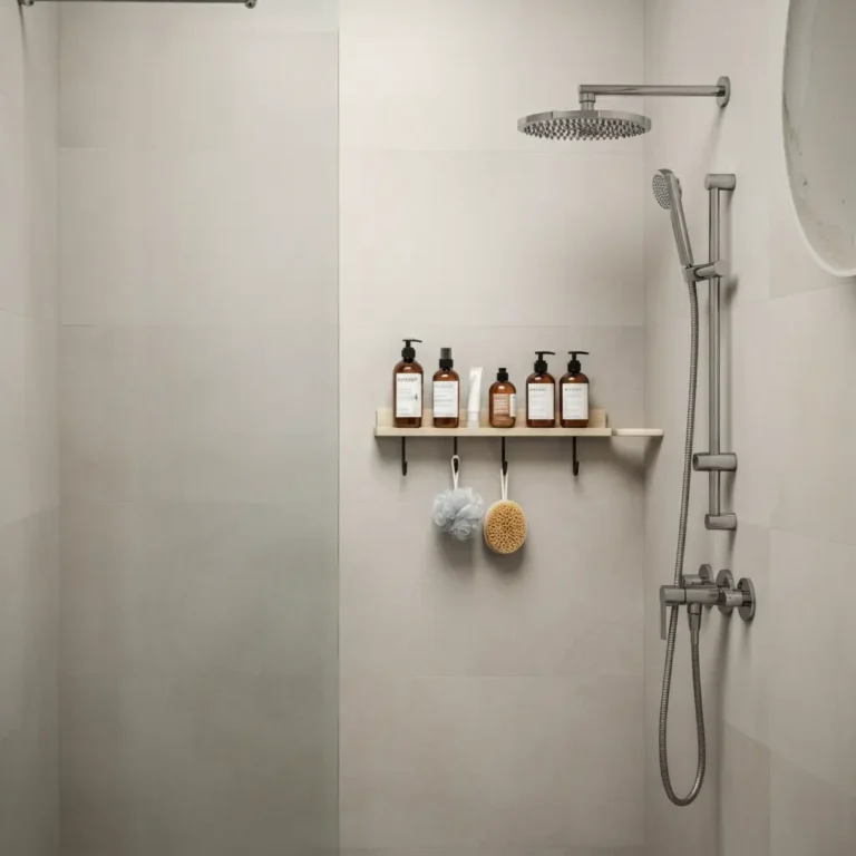 Shower Storage Hacks for Small Bathrooms