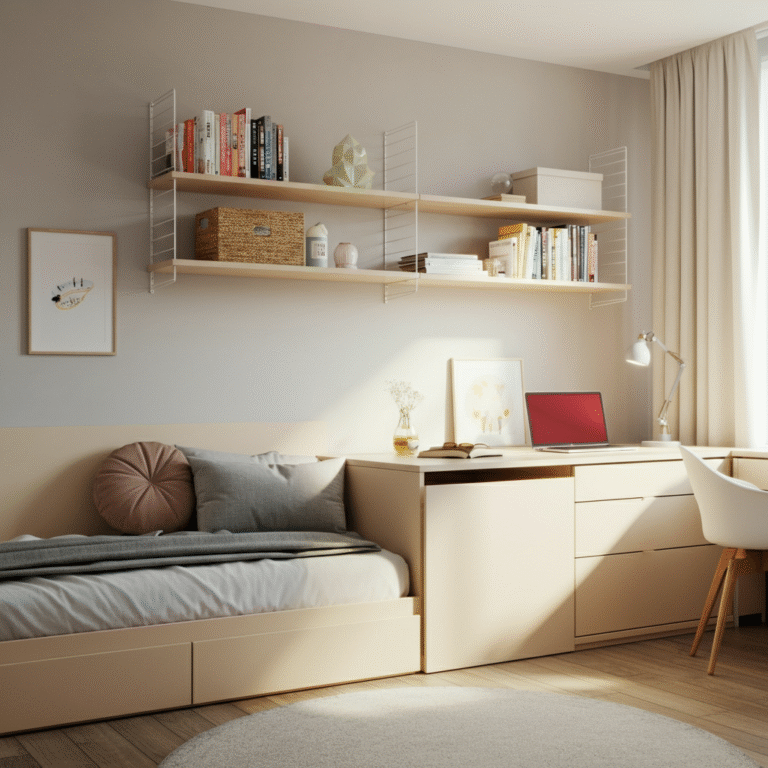 10 Small Bedroom Ideas for Maximizing Space