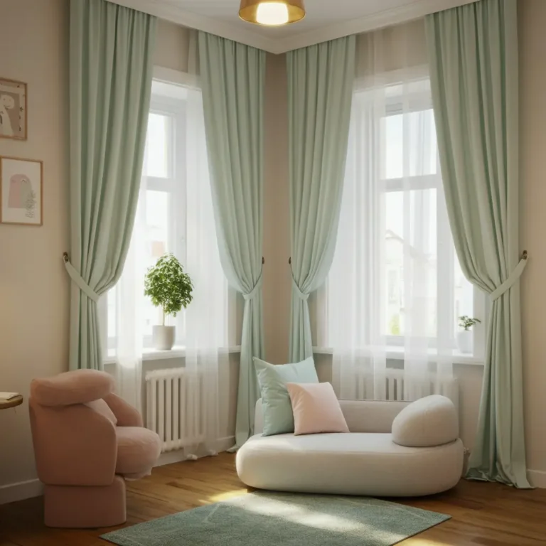 How to Make Small Windows Look Bigger with Curtains