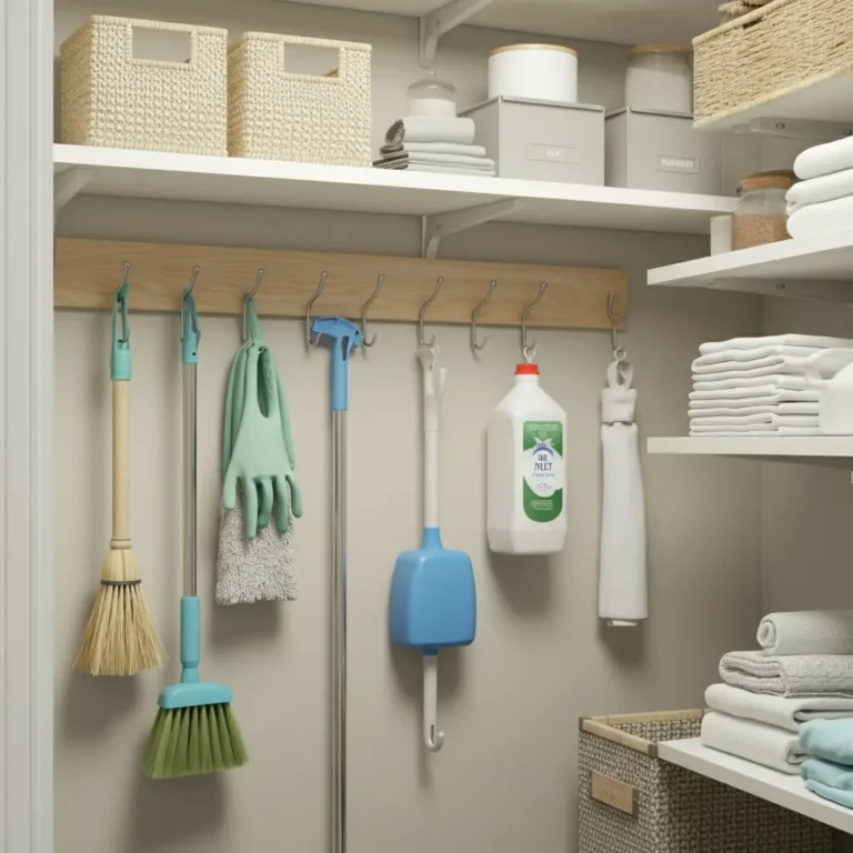 Utility Closet Organization Ideas That Really Work
