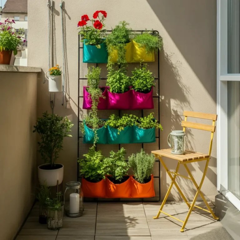 Vertical Garden & Railing Planter Ideas for Small Outdoor Spaces