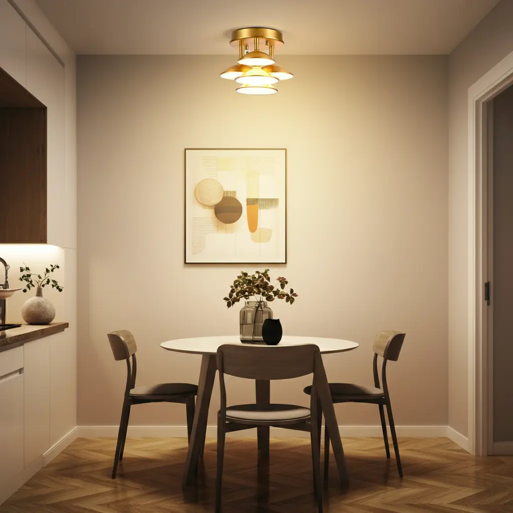 Make a Statement with a Flush Mount Fixture