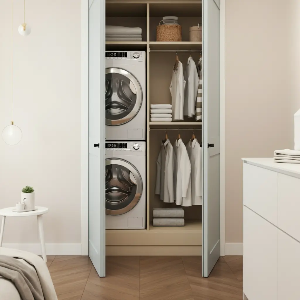The Hidden Laundry Closet