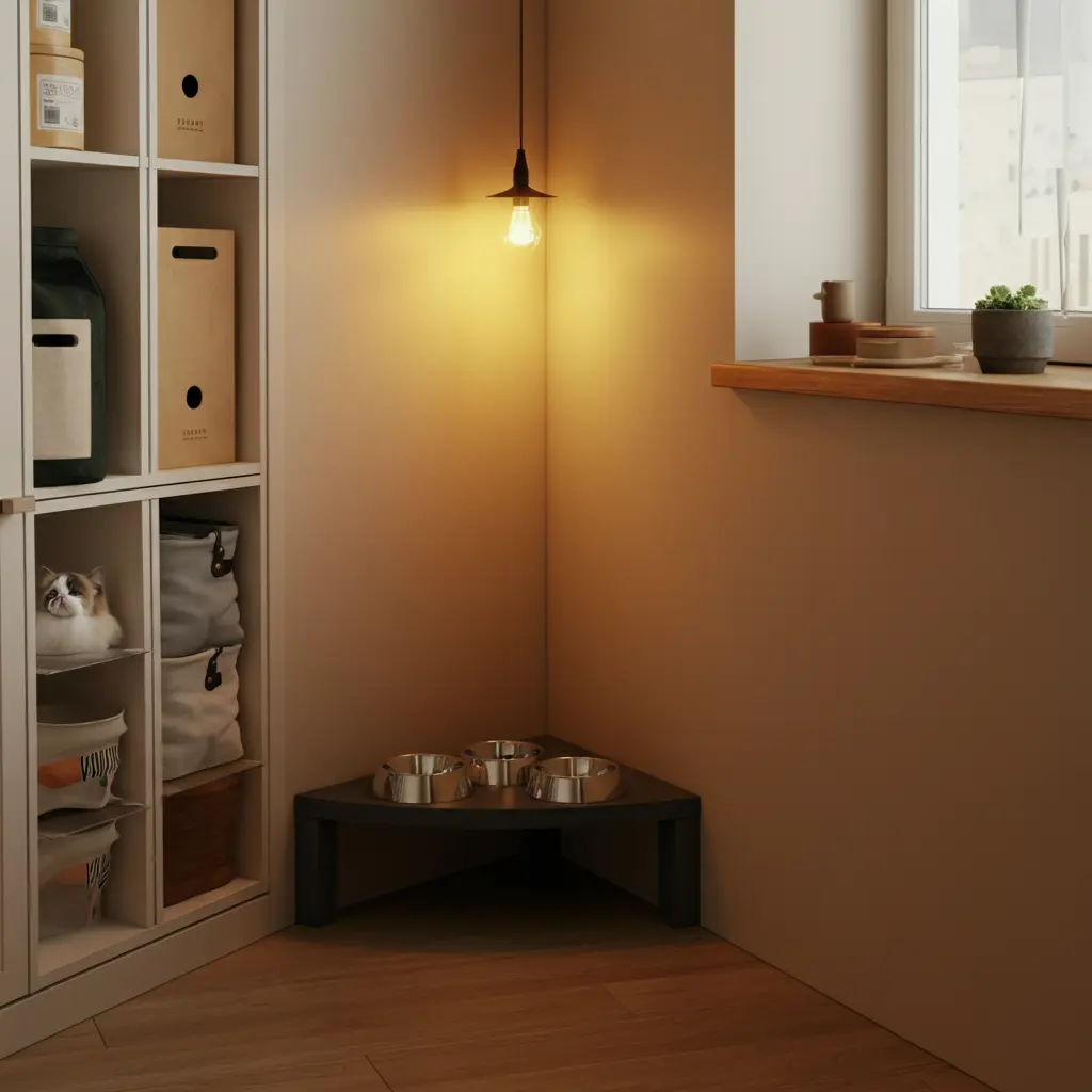 Corner Feeding Stations