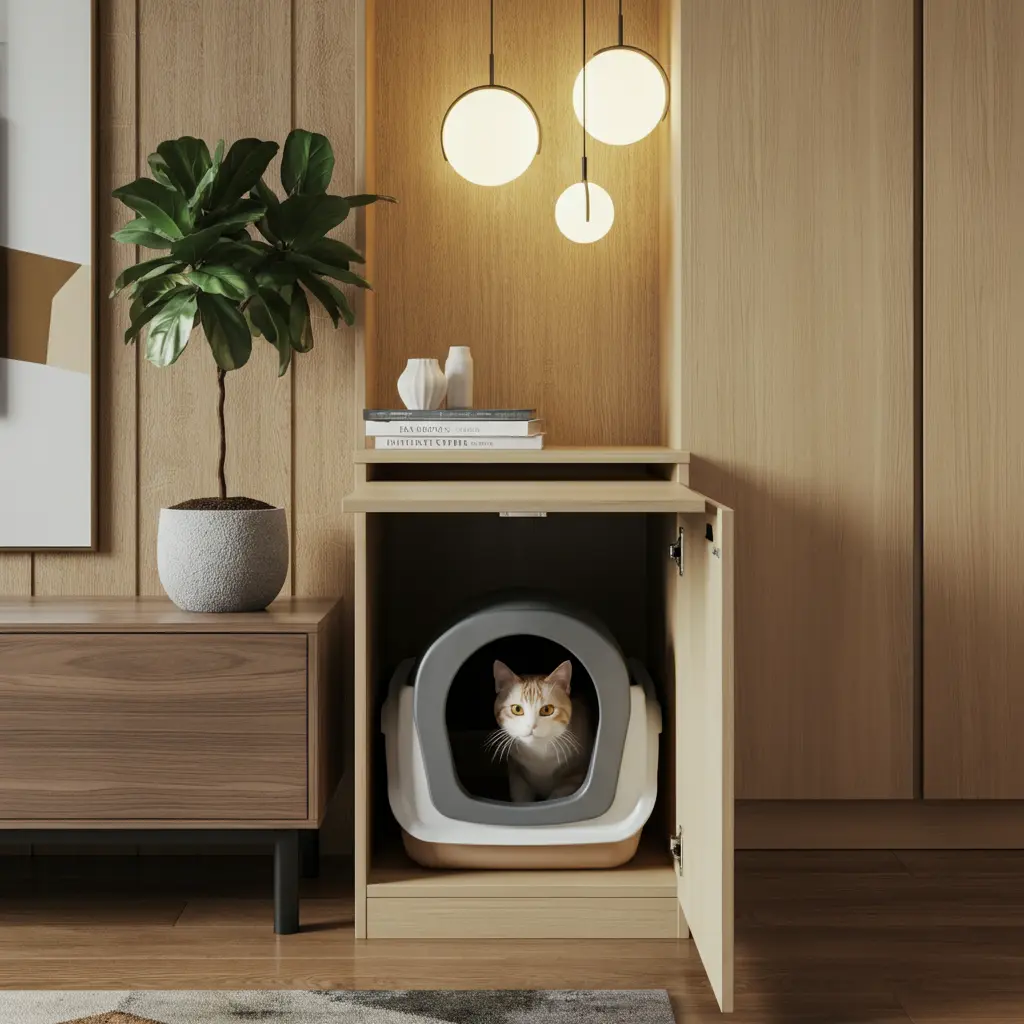 Why Hide the Litter Box?