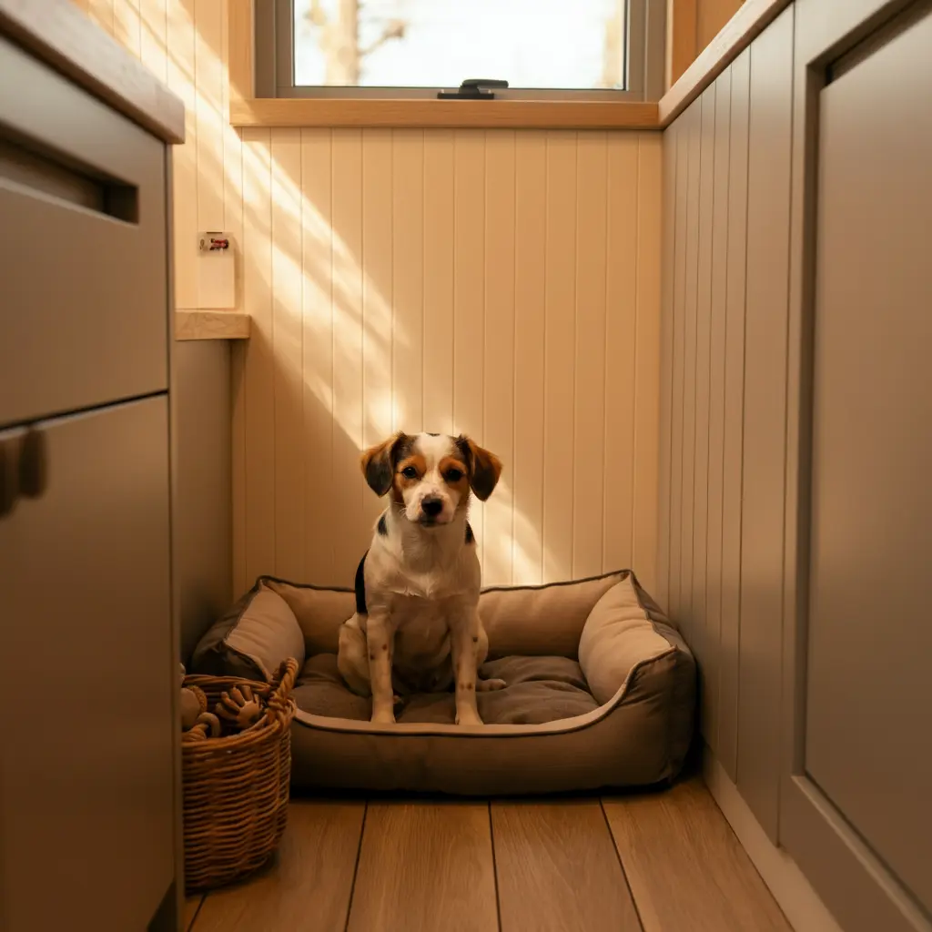 Why a Dedicated Dog Bed Matters in a Tiny Home