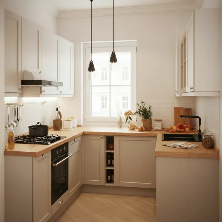 L Shape Kitchen Design
