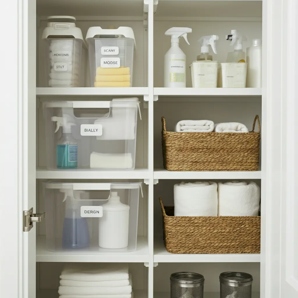 Labeled Bins and Baskets