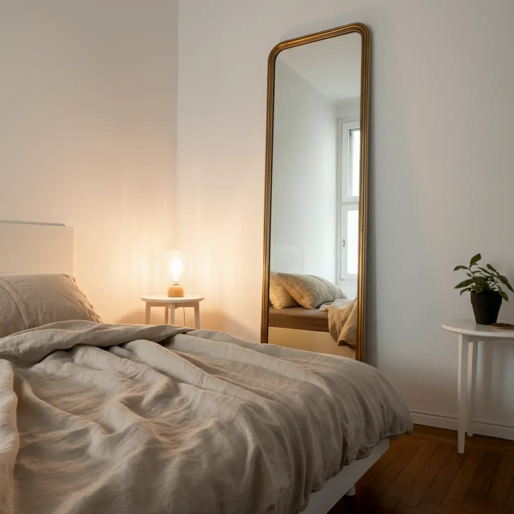 Large Mirror for Depth