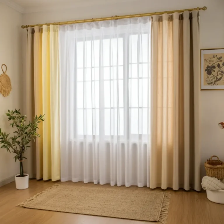 Layered Curtains: Style + Privacy in Small Spaces