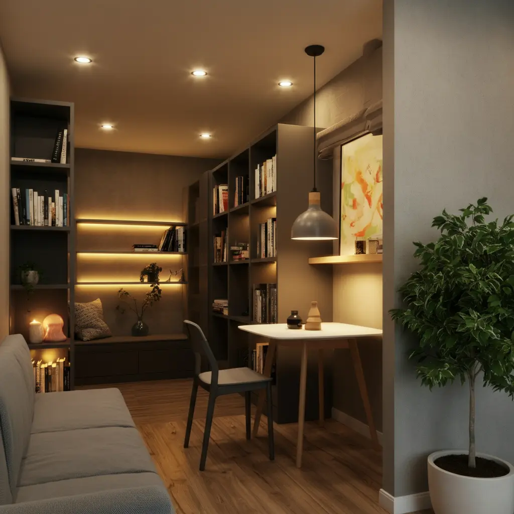 Layered Lighting Ideas for Compact Homes