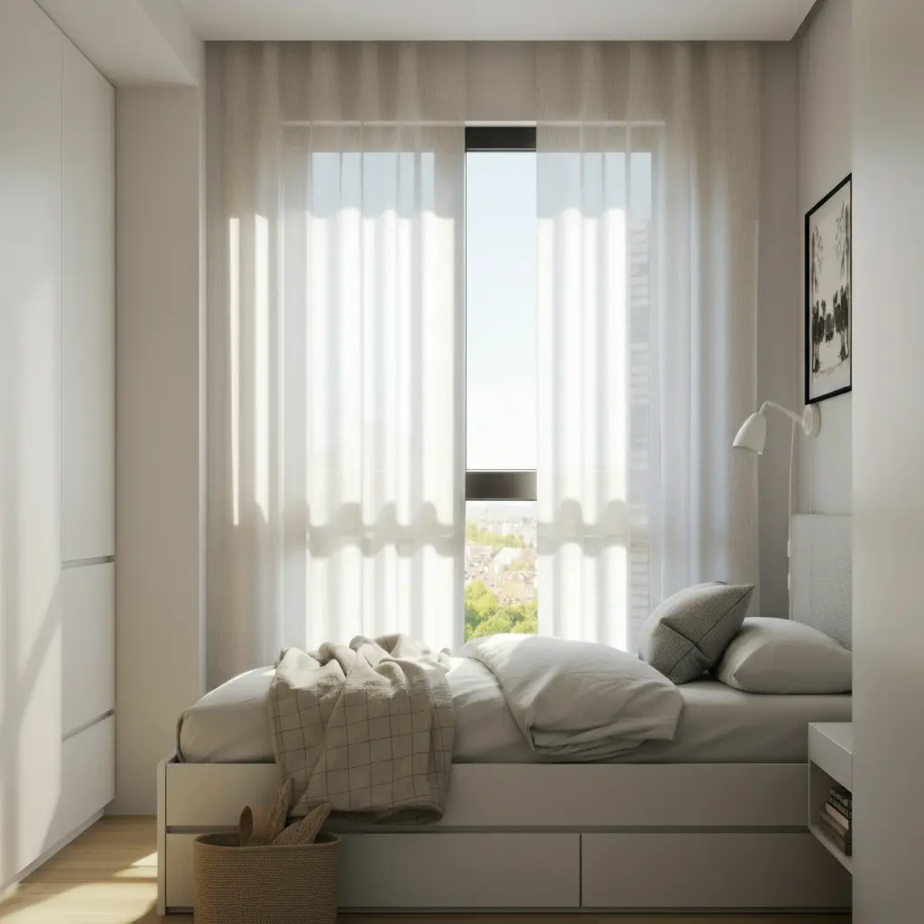 Use Light-Filtering Window Treatments