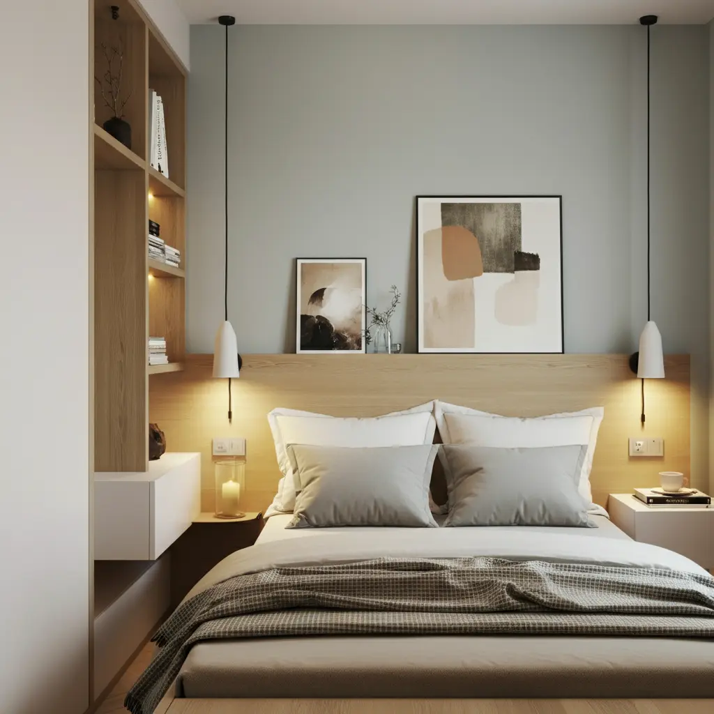 Nightstands and Lighting Bedroom