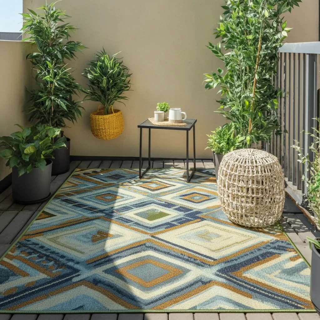 The Foundation: Choosing the Perfect Outdoor Rug