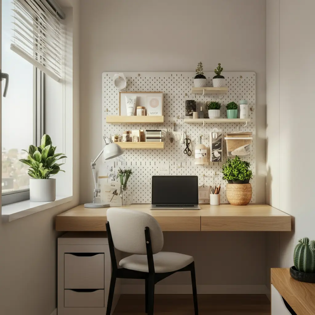 Pegboard Wall Organizer