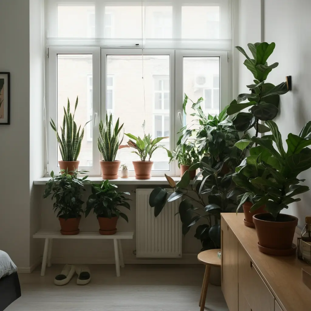 Get Creative with Lighting and Plants