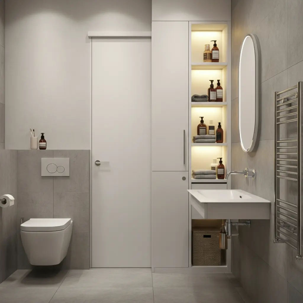 Pocket Doors and Smart Storage