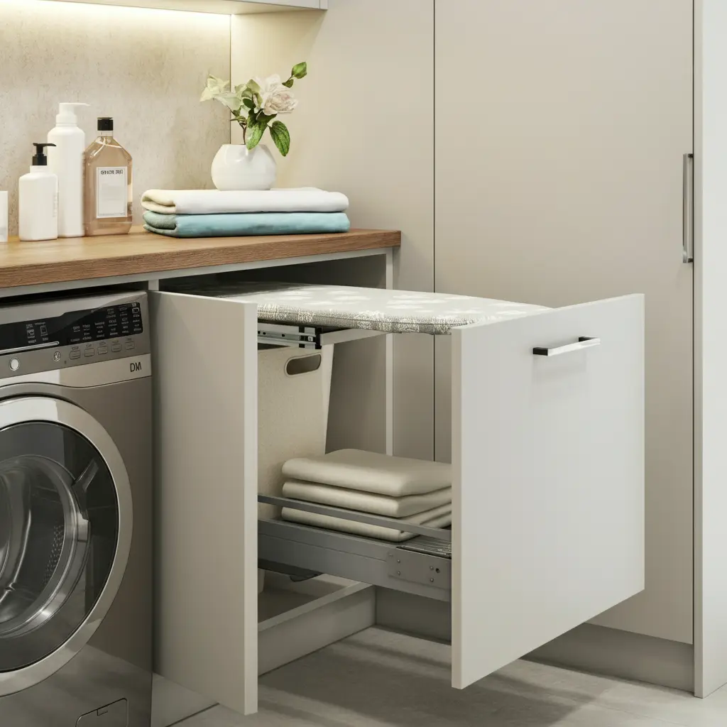 The Pull-Out Drawer Ironing Board