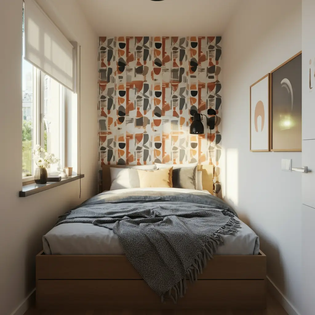 Craft a Removable Wallpaper Accent Wall